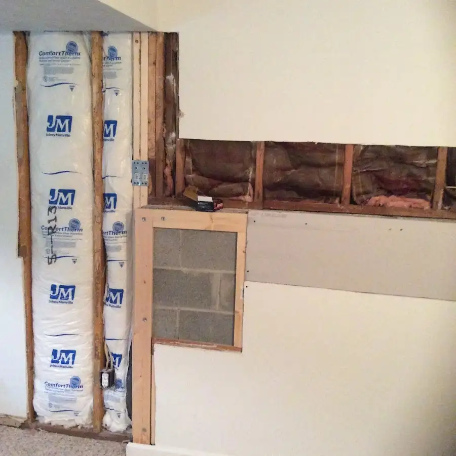 Wall insulation replacement during Odor Removal & Deodorization in Palos Hills